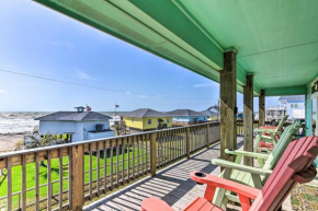 Surfside Beach Home with Views, Steps to Shore!